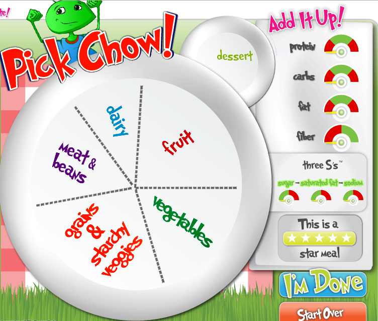Screenshot of  Pickchow! game